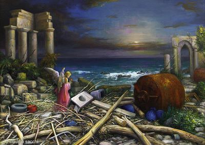 Angelo in riva al mare1